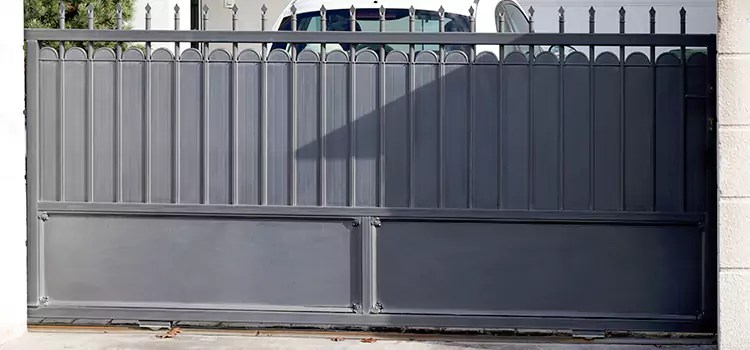 Metal Driveway Gate Installation San Pablo